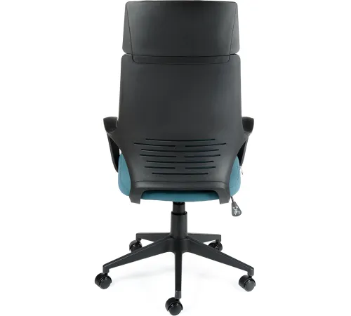 Кресло Norden IQ CX0898H-1-56 черный/бирюзовый