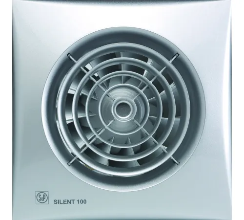 Осевой вентилятор Soler&Palau Silent-100 CHZ Silver [5210322300]