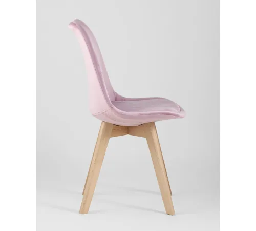 Стул Stool Group Frankfurt велюр розовый