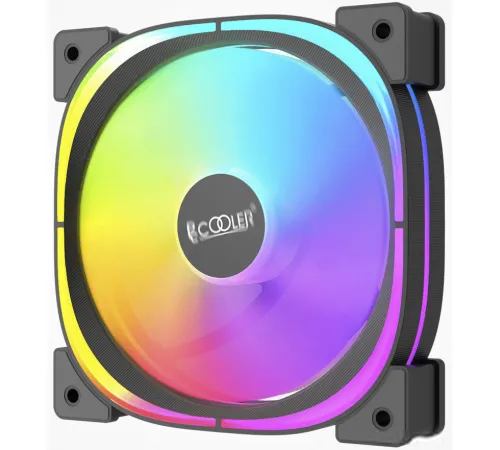 Вентилятор для корпуса PCCooler EF120 ARGB черный