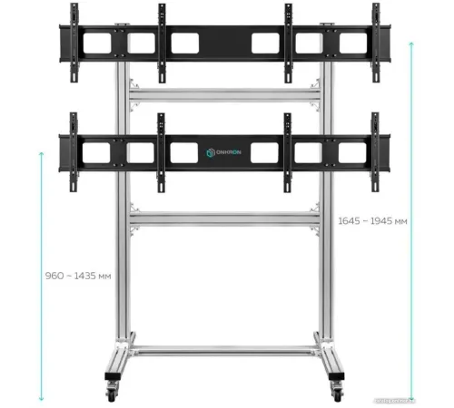 Стойка для телевизора Onkron FSPRO2L-22 серебристый
