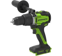 Ударная дрель-шуруповерт Greenworks GD24DD140 3707607 без АКБ