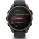 Умные часы Garmin Fenix 8 Pro 47 мм серый, черный силиконовый ремешок