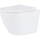 Унитаз подвесной Roxen Antares в комплекте с инсталляцией StounFix Dual Fresh 6 в 1 868638 кнопка: брашированное золото матовая