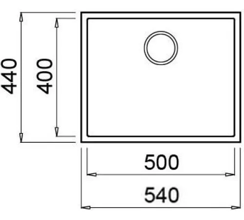 Кухонная мойка Elleci Quadra 105 Undermount Aluminium M79