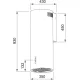Кухонная вытяжка Franke Axis 35 BK 335.0706.918