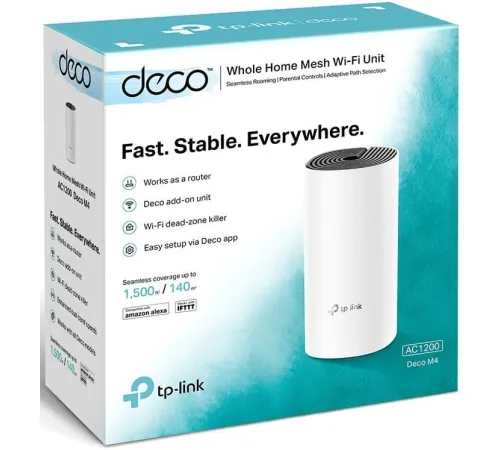 Wi-Fi роутер TP-Link Deco M4 1 шт.