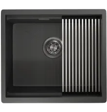 Кухонная мойка Granula KS-5045U черный матовый