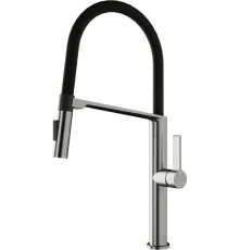Смеситель Paulmark Barrel BA214029-BS стальной