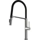 Смеситель Paulmark Barrel BA214029-BS стальной