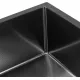 Кухонная мойка ARFEKA ECO AR 450*450 BLACK PVD NANO DECOR