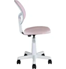Компьютерное кресло Stool Group Лоло пластик белый/розовый 5256W Mesh Pink