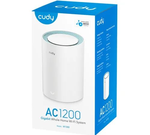 Wi-Fi роутер Cudy M1300 3.0 1-Pack