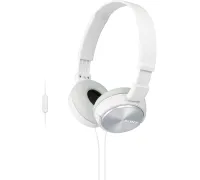 Наушники с микрофоном Sony MDR-ZX310AP белый