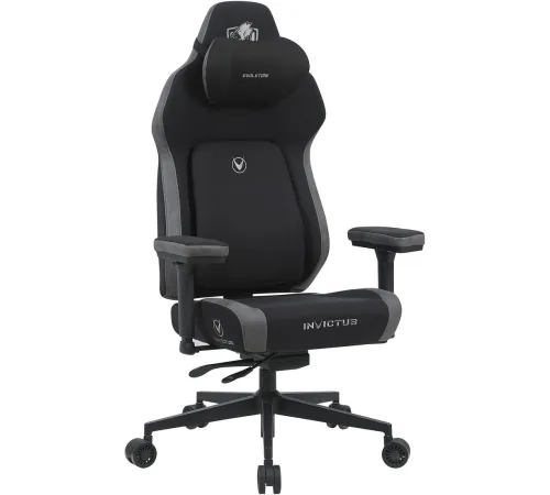 Игровое геймерское кресло Evolution Invictus Fabric черный