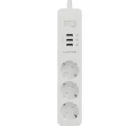 Сетевой фильтр Harper UCH-325 белый