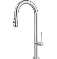 Смеситель Deante Olfato Steel BQO_F72M брашированная сталь