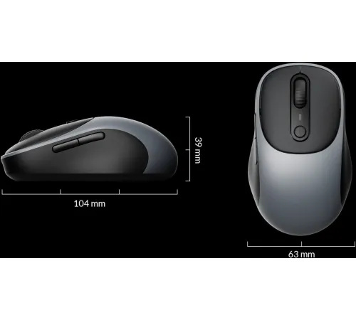 Мышь Keychron BM24 Wireless серый