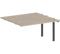 Стол Norden Приставка 120x123.8x75 SG.211.OL.63.AN антрацит/дуб светлый