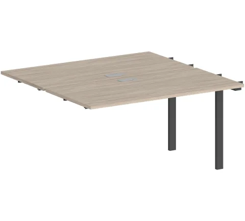 Стол Norden Приставка 120x123.8x75 SG.211.OL.63.AN антрацит/дуб светлый