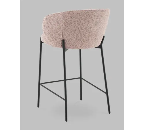 Стул Stool Group Тисдейл LV-115-S390-01 букле розово-персиковый