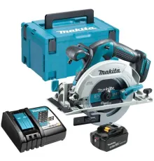 Дисковая циркулярная пила Makita DHS680RT1J с 1-м АКБ, кейс