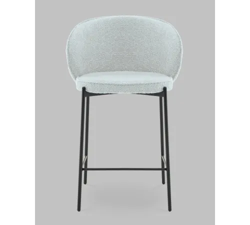 Стул Stool Group Тисдейл LV-115-S700-01 букле светло-голубой