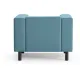 Интерьерное кресло Mio Tesoro Белфаст 307 Savanna Plus Blue 1175, голубой