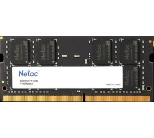 Оперативная память Netac Basic 8ГБ DDR4 SODIMM 3200 МГц NTBSD4N32SP-08