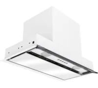 Кухонная вытяжка Elikor Sense Glass 60П-1000 229362 белый/белое стекло