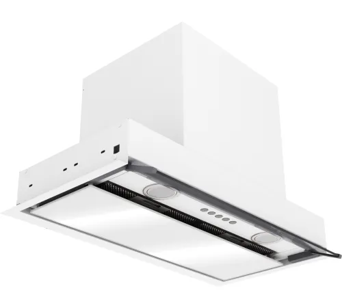 Кухонная вытяжка Elikor Sense Glass 60П-1000 229362 белый/белое стекло