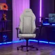 Игровое геймерское кресло Evolution TITAN Fabric серый