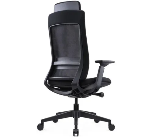 Офисное кресло SitZone VL002A сетка, ткань, пластик, черный