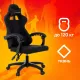 Игровое геймерское кресло Бюрократ Zombie Rudger черный