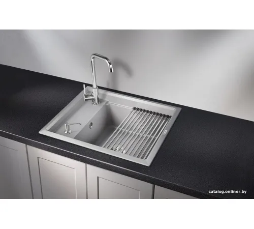 Кухонная мойка Granula KS-6004 алюминиум