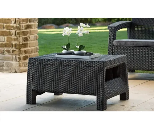 Стол Keter Corfu Table 241945 графит