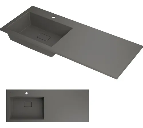 Умывальник Roxen Faber 110L 30010110L-DG серый