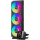 Система жидкостного охлаждения для процессора PCCooler DC360 Pro ARGB Display черный