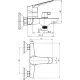 Смеситель Esko Kazan KZ54