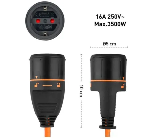 Удлинитель Electraline 01364 20 м