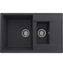 Кухонная мойка Ulgran Quartz Prima 780 1,5К-08 космос