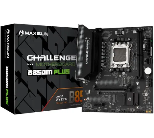 Материнская плата Maxsun Challenger B850M Plus WiFi