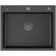 Кухонная мойка ARFEKA Eco AR 600*500 POP-UP BLACK PVD NANO