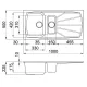 Кухонная мойка Elleci Living 475 Bianco Titano 68