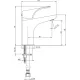 Смеситель Deante Niacynt Nero BQH N20M черный