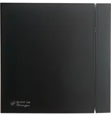 Осевой вентилятор Soler&Palau Silent-100 CRZ Matt Black Design 5210401500-011000