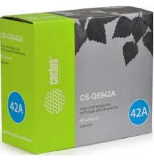Картридж CACTUS CS-Q5942A аналог HP Q5942A