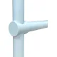Полотенцесушитель Fincopper FCL 63x50 Ral 9016 нижнее подключение, белый