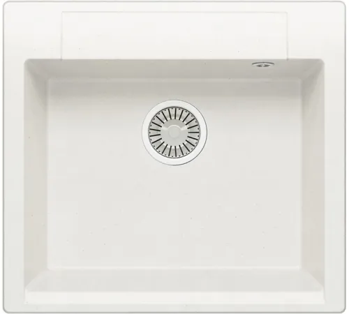 Кухонная мойка Polygran Argo-560 белый хлопок 36