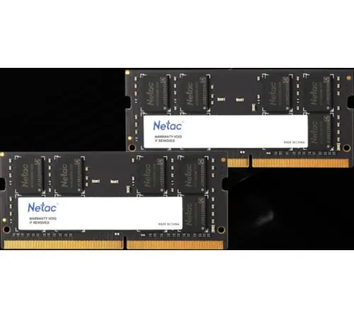 Оперативная память Netac Basic 8ГБ DDR4 SODIMM 3200 МГц NTBSD4N32SP-08